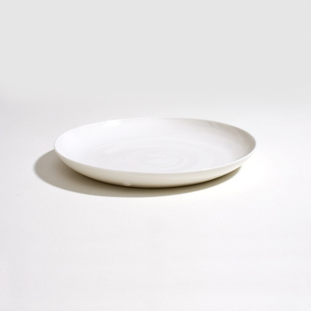 Coad hand-thrown Porcelain Deep Dinner Plate