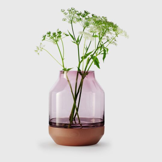 Muuto Elevated Vase in Rose