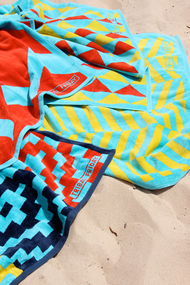 Towels-on-sand