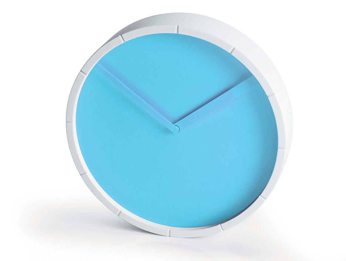 huntingforgeorge-lexon-glow-wall-clock-blue