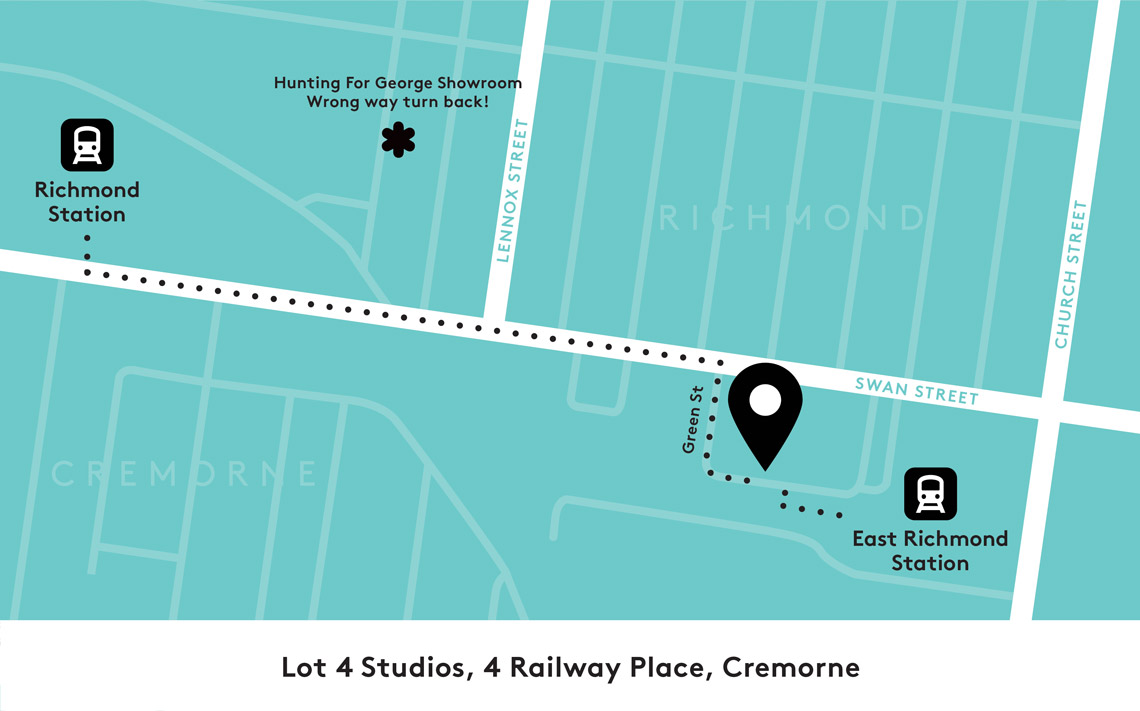 hunting-for-george-warehouse-sale-map